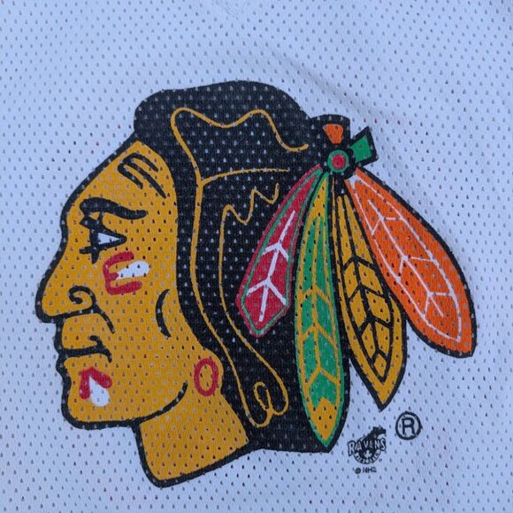 Ravens Jersey Men S White Chicago Blackhawks Ice Hockey Team Brandon Bollig #10 - Picture 2 of 7